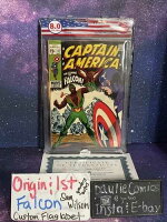 キャプテン・アメリカ #117 オリジン ファースト・ファルコン サム・ウィルソン 8.0 EGS マーベルコミック CGCではありません