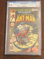 マーベルプレミア#47 CGC 9.6、アントマンII役スコット・ラング1位、キャシー・ラング1位。