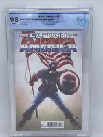 キャプテン・アメリカ 25 9.8 CBCS マクニーヴン バリアント サム・ウィルソン 1st キャップ ファルコン 1:25 CGC