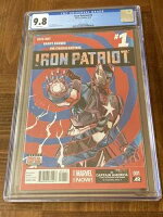 アイアン・パトリオット 1 CGC 9.8 ホワイトページ（クラシックカバー） - ローディ/ウォーマシン/アイアンマン
