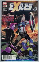 Exiles #3 (2018) Marvel CGC 9.8 ホワイト ペギー・カーター、キャプテン・アメリカの第 1 弾!