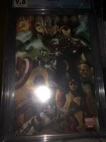 アベンジャーズ #1 CGC 9.8! HTF ジュルジェビッチ ヴァリアント 1st アザリ ティチャラ ブラックパンサー 2010