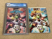 インフィニティ・プライム 1 CGC 9.2 ホワイトページ - インフィニティ・ストーンカバー - アベンジャーズ + 第2版