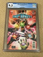 インフィニティ・プライム 1 CGC 9.2 ホワイトページ - インフィニティ・ストーンカバー - アベンジャーズ + 第2版