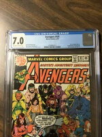 アベンジャーズ #181 CGC 7.0 OW/W ページ 1st スコット・ラング (アントマン) 新アベンジャーズラインナップ