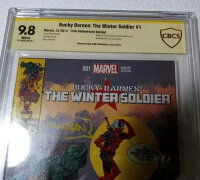 マーベル バッキー・バーンズ：ウィンター・ソルジャー No.1 パノシアン・シグネチャー CBCS 9.8 NM/M