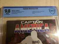 キャプテン・アメリカ #25 CBCS 9.8 初代サム・ウィルソン ファルコン AS キャプテン 2014 CGC認証なし