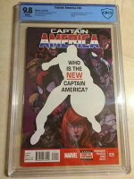 キャプテン・アメリカ #25 CBCS 9.8 初代サム・ウィルソン ファルコン AS キャプテン 2014 CGC認証なし
