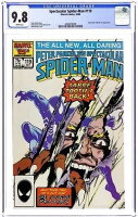 スペクタキュラー・スパイダーマン ピーター・パーカー #119D CGC 9.8 1986 4606658008