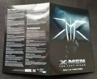 *送料無料 シンガポール X-MEN ラストスタンド 2006 映画館（フォルダーセット） MNH