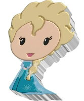 2021年 ちびコイン - ディズニープリンセスシリーズ アナと雪の女王 エルサ 1オンス シルバーコイン