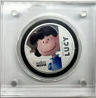 2015年 ピーナッツ映画 ルーシー 2ドル銀貨 オリジナルパッケージ入り