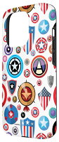iPhone 15 Pro マーベル スティーブ・ロジャース キャプテン・アメリカ シールド スマホケース