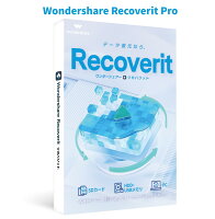 安全で効率的なデータ復元 Wondershare Recoverit Pro（Windows版) データ復元ソフト　写真、動画、ドキュメントなど全種類のファイル、ビデオ・オーディオ　電子メール復元　HDD、SDカード　USB復元、復旧 Windows11対応 永続ライセンス ワンダーシェアー