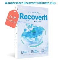 高度な動画復元 Wondershare Recoverit Ultimate Plus【1ヶ月ライセンス】（Windows版）写真、ビデオ、ドキュメント データ復元ソフト 起動しないパソコンからデータを復元 電子メール、HDD、SDカード復元、復旧 Nas＆Linuxデータ復元 Windows11対応 ワンダーシェアー