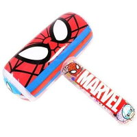 MARVEL ビニールハンマーM2 バラ 1個 色柄指定不可空気ビニール　おもちゃ　大人気キャラクター　安心安全　イベント　お祭り　景品　プレゼント　マーベル　スパイダーマン　アイアンマン　アベンジャーズ　キャプテンアメリカ　マイティ・ソー　ハルク　景品