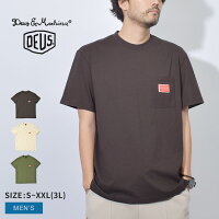 【ネコポス配送】デウスエクスマキナ 半袖Tシャツ DEUSEXMACHINA VENTURE POCKET TEE メンズ ブラック 黒 ベージュ DMP241417 Tシャツ ウェア ウエア トップス 半袖 おしゃれ クルーネック 胸ポケット ロゴ シンプル ワンポイント カジュアル