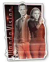 マーベル ワンダヴィジョン IS691 ダイカットステッカーA